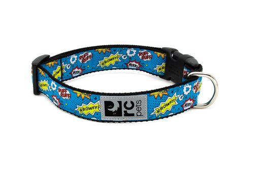 RC PETS CLIP COLLAR - DOG COLLAR (XS, Tropical Paisley)