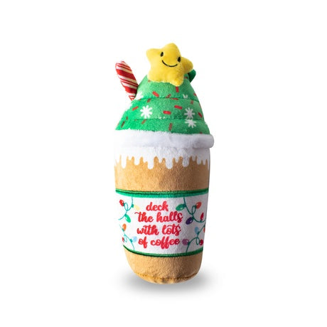 Fringe Deck The Halls Plush Dog Toy