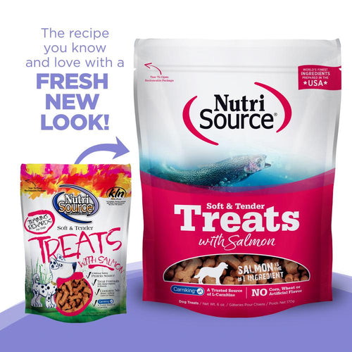 NutriSource Soft & Tender Salmon Dog Treats