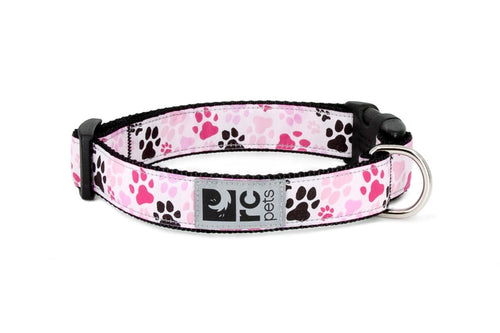 RC PETS CLIP COLLAR - DOG COLLAR (XS, Tropical Paisley)