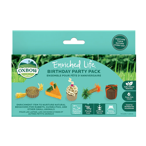 Oxbow Animal Health Enriched Life - Birthday Party Pack