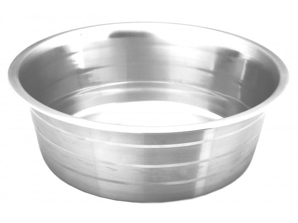 Indipets Silver Stripes Standard Feeding Dog Bowl