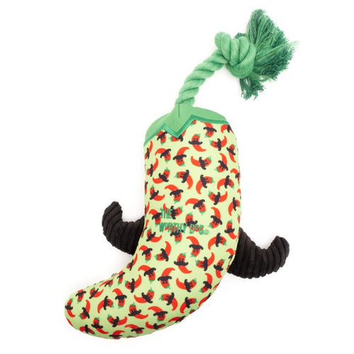 The Worthy Dog Chili Pepper Dog Toy