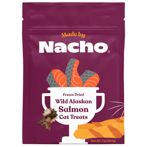 Made By Nacho Freeze-Dried Wild Alaskan Salmon Cat Treats (.7 oz)