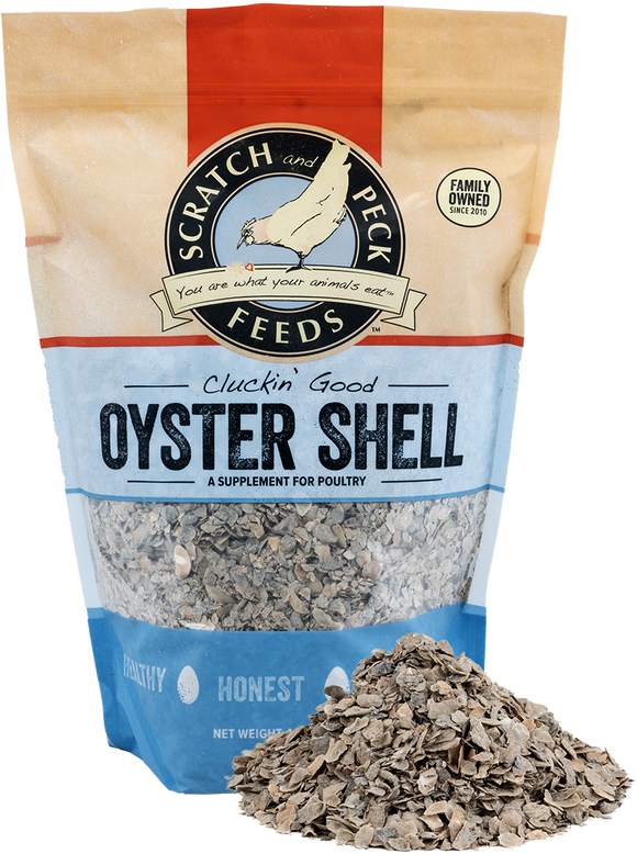 Scratch and Peck Feeds Cluckin’ Good Oyster Shell (4 Lbs)