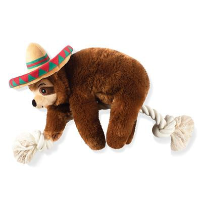 Fringe Sombrero Sloth Rope Toy