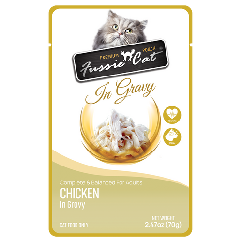 Fussie Cat Chicken in Gravy Cat Food