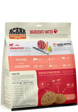 ACANA Farm-Raised Beef Recipe Freeze-Dried Patties