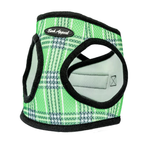 Bark Appeal Mesh Step-In Harnesses (Plaid or Camo)