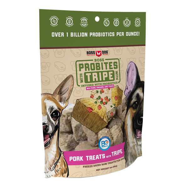 Boss Dog® & Boss Cat® Probites Pork Treats With Tripe®