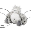 P.L.A.Y. Willow's Mythical Bettie the Yeti Dog Toy