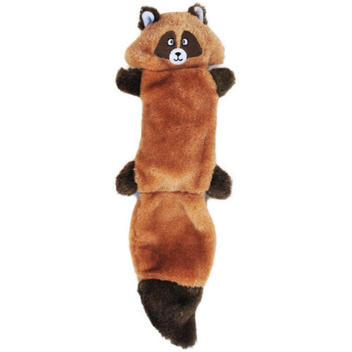 ZippyPaws Zingy Raccoon Plush Dog Toy