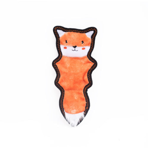 ZippyPaws Z-Stitch® Skinny Peltz - Fox Dog Toy