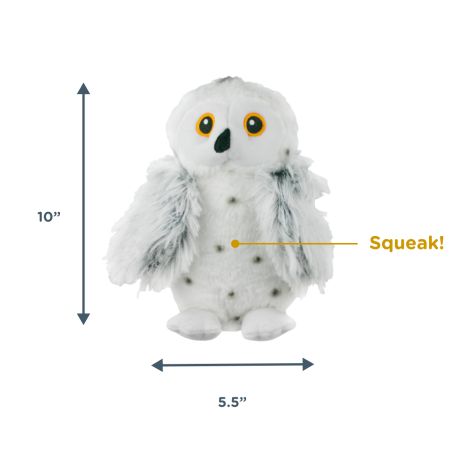 Tall Tails Animated Snow Owl Dog Toy