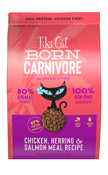 Tiki Cat® Born Carnivore™ Chicken, Herring & Salmon