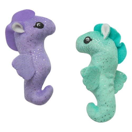 Snugarooz Kitty Catnip Seahorse 2pk*