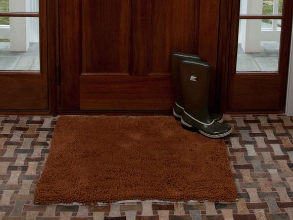 Soggy Doggy Plain Caramel Absorbent Doormat (Large)