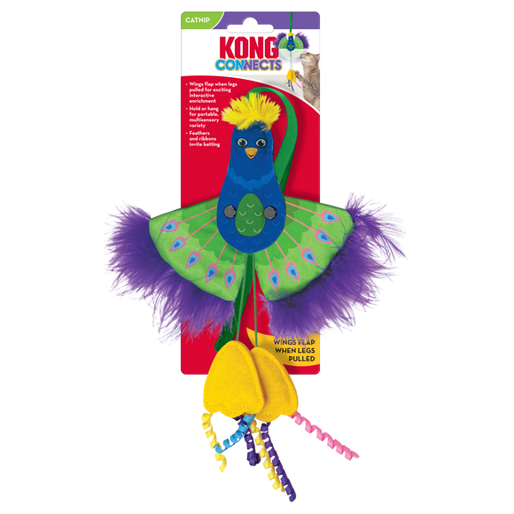 KONG Connects Peacock Cat Toy