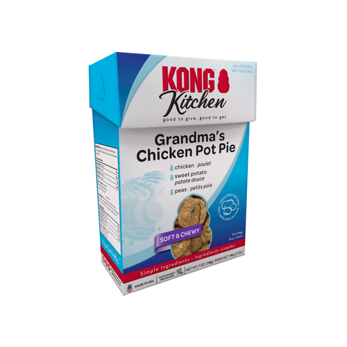 KONG Kitchen Soft & Chewy Grandma’s Chicken Pot Pie (7 Oz)