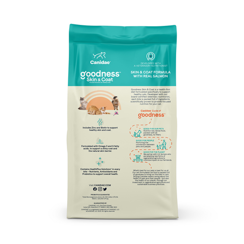 Canidae® Goodness for Skin & Coat Formula with Real Salmon Dry Cat Food (5-lb)