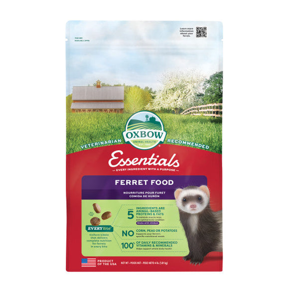 Oxbow Animal Health Essentials - Ferret Food (4 lbs)