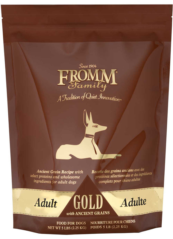 Fromm Adult Gold with Ancient Grains Dog Food (33 lbs)