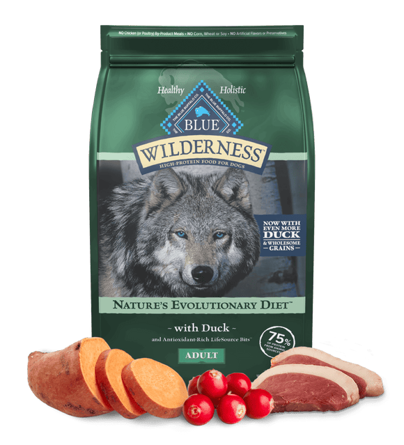 Blue Buffalo BLUE Wilderness™ Duck with Wholesome Grains Recipe