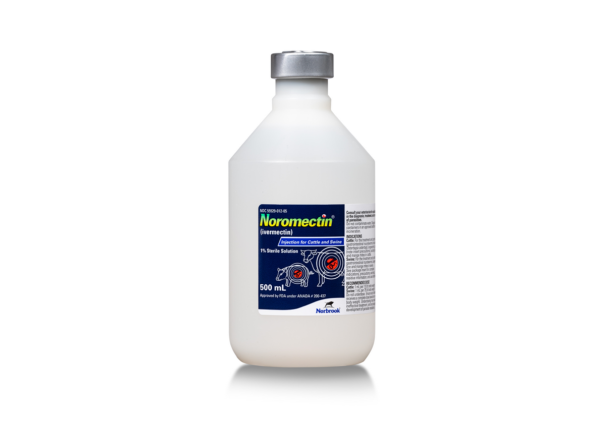 Noromectin® (Ivermectin) 1% Injection for Cattle and Swine - Bothell ...