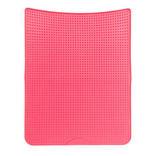 Messy Mutts Silicone Cat Litter Mat- Size 18 x 14