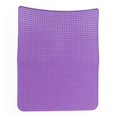 Messy Mutts Silicone Cat Litter Mat- Size 18 x 14