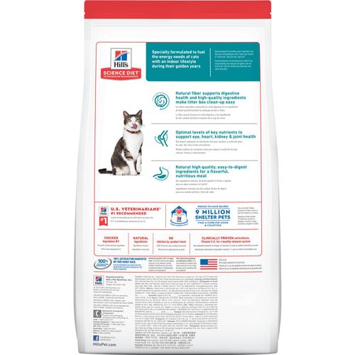 Hill's® Science Diet® Adult 11+ Indoor cat food (3.5-lb)