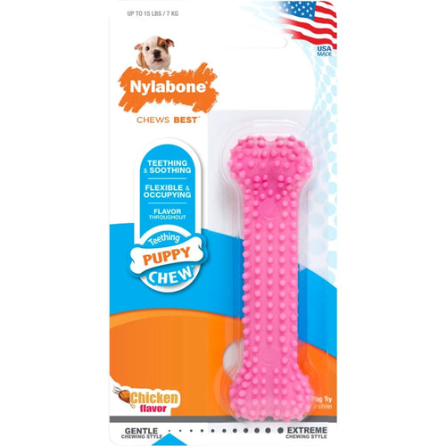 Nylabone Puppy Teething & Soothing Flexible Chew Toy