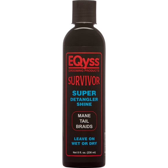 EQYSS SURVIVOR EQUINE SUPER DETANGLER SHINE (8 OZ)